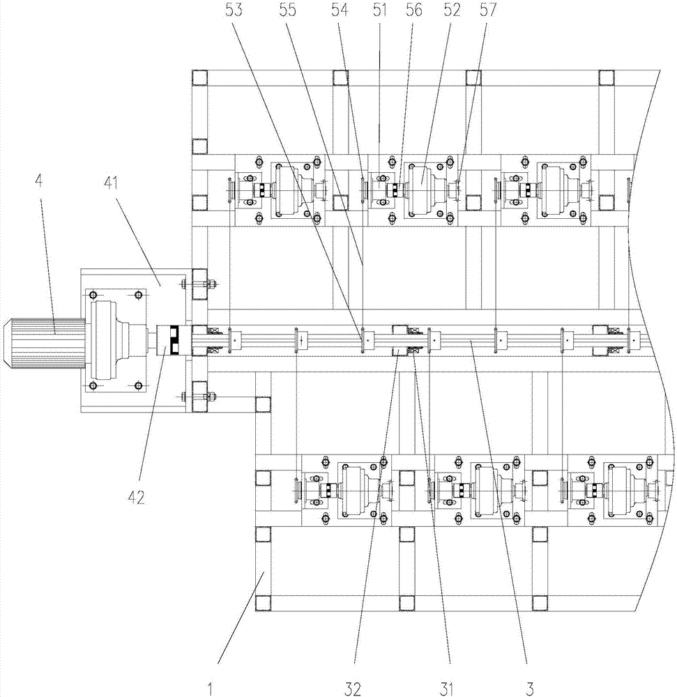 Multi-station grid winding device