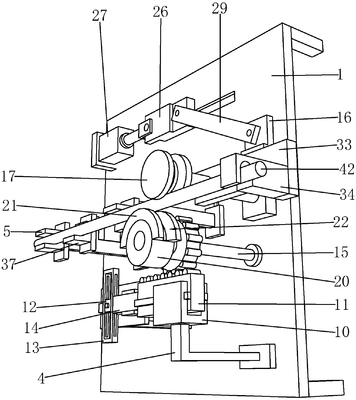 Hardware pipe bending machine