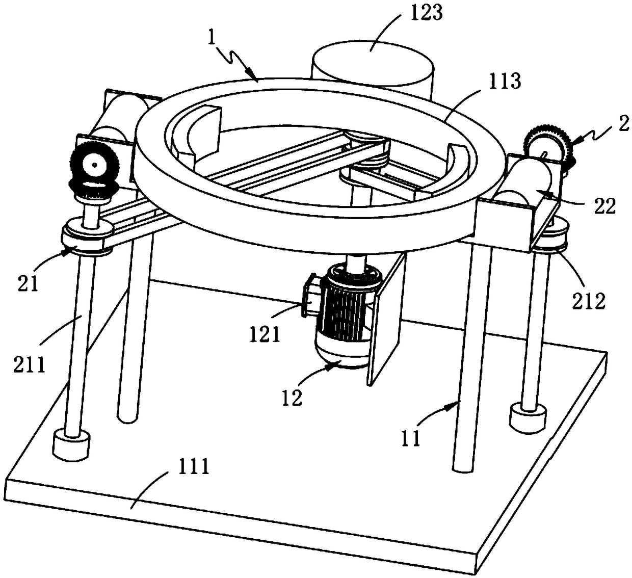 A tightening mechanism for inductive coil production