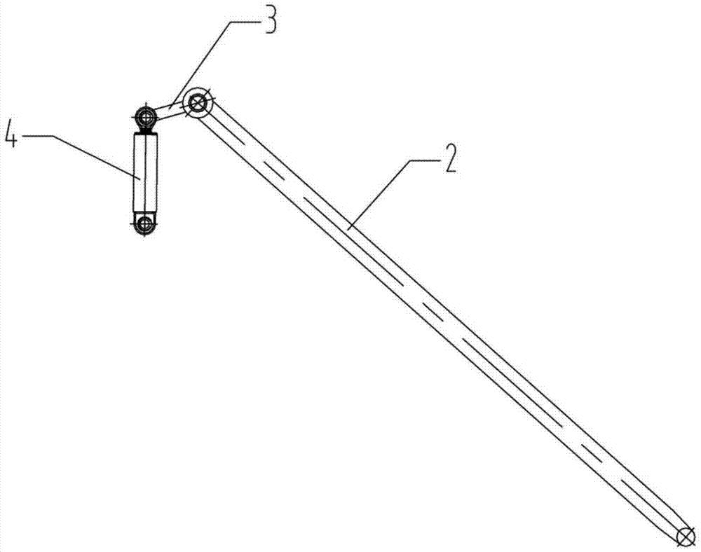 Built-in driving support mechanism hydraulic dam and its application method