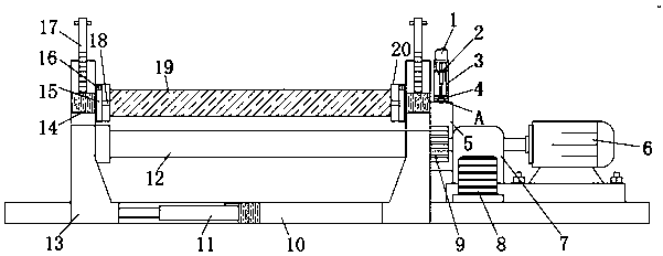 Pipe coiling machine with protective pad