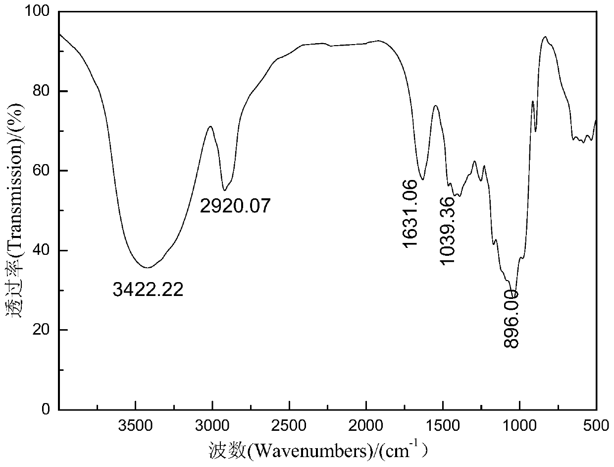 Method for synthesizing L-phenylalanine esterified bagasse xylan-g-VAc in ionic liquid