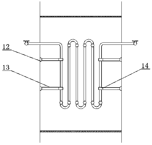 A superheating device for industrial incineration boilers