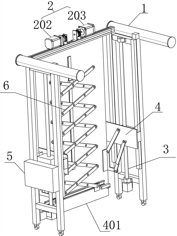 Movable household intelligent clothes hanger and using method thereof