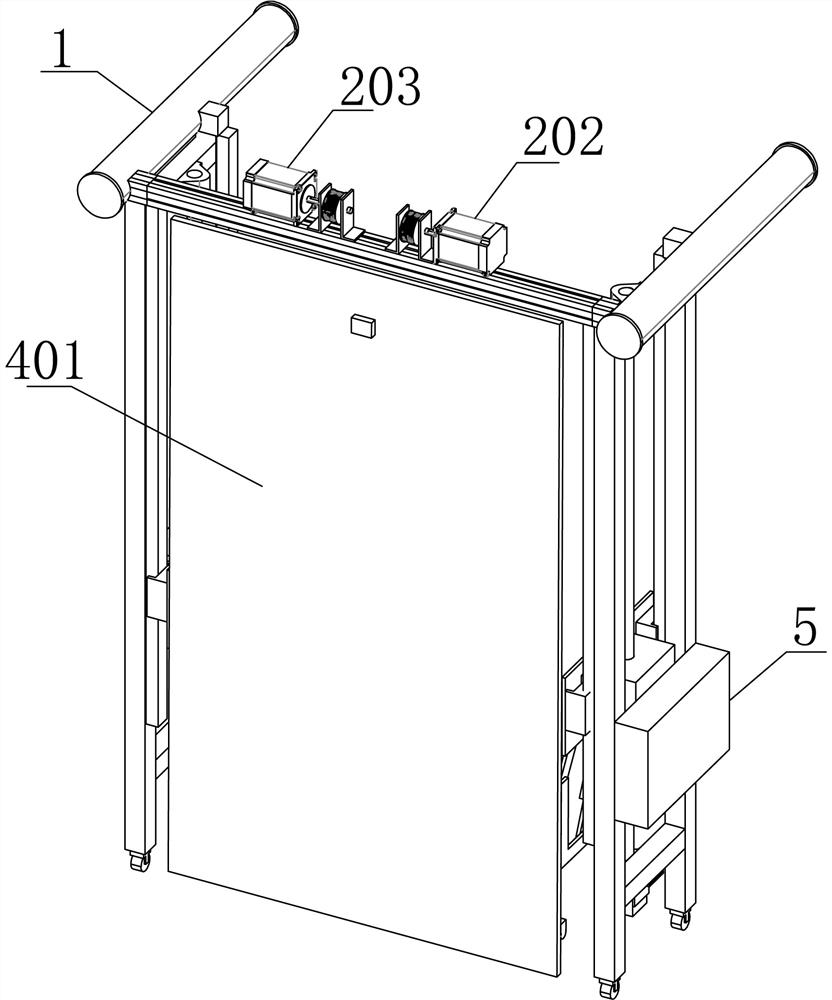 Movable household intelligent clothes hanger and using method thereof