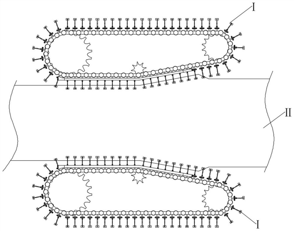 Cloth tensioning mechanism