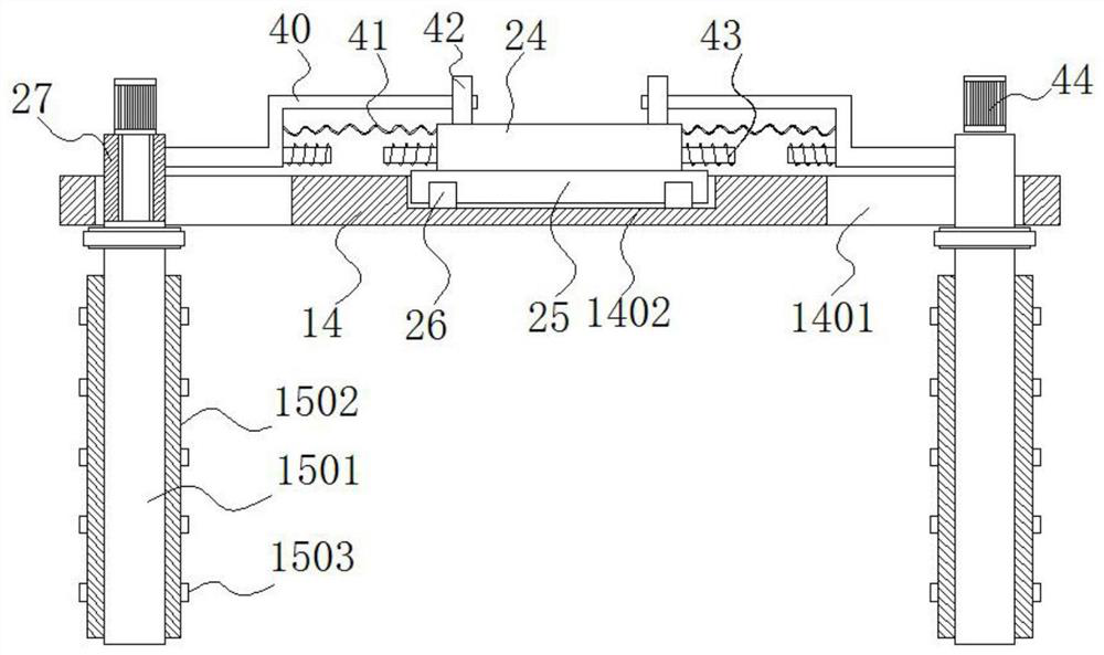 A massage exercise device for improving pork quality of Wannan Hua pig