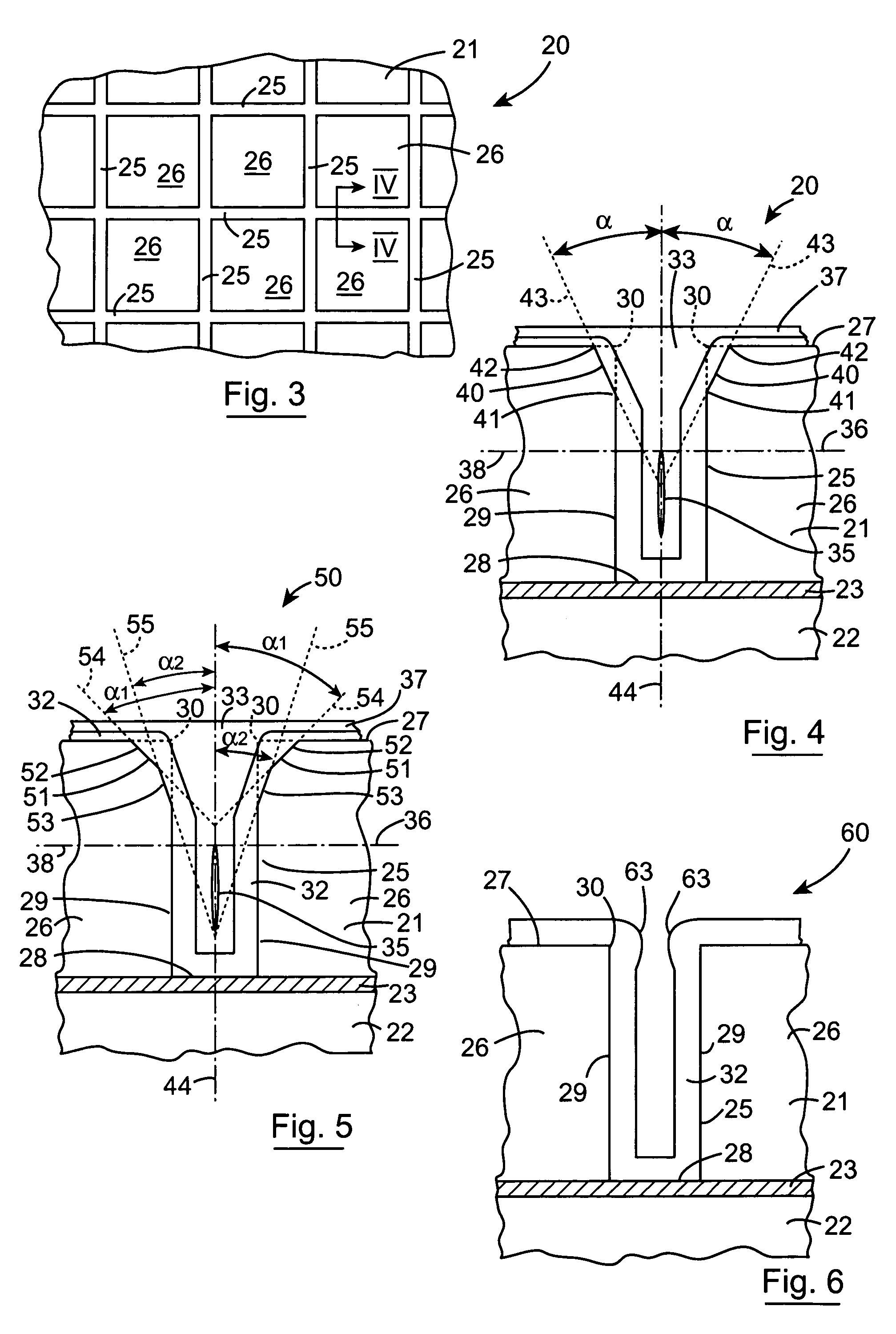 Method for forming a filled trench in a semiconductor layer of a semiconductor substrate, and a semiconductor substrate with a semiconductor layer having a filled trench therein