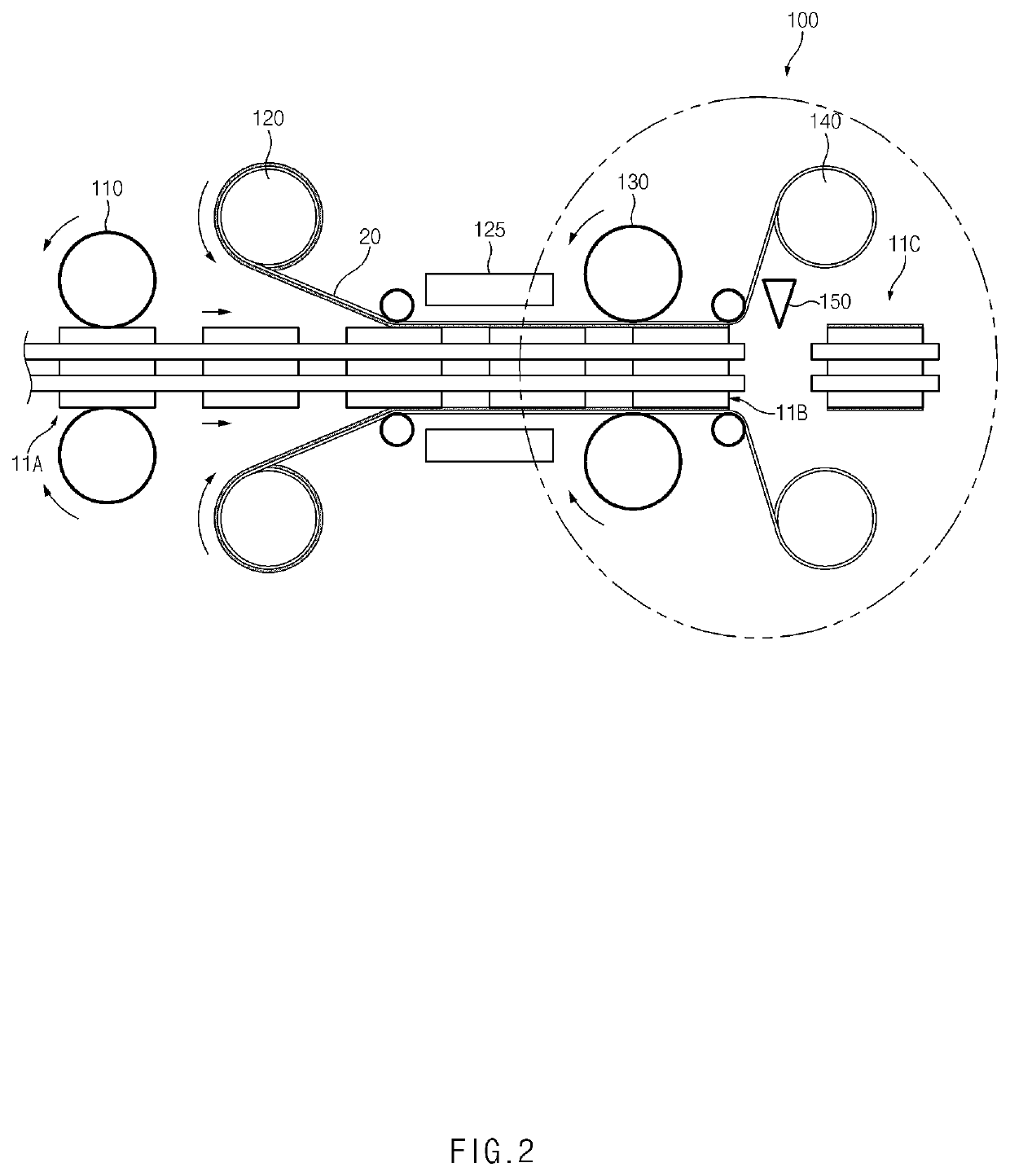 Secondary battery, and apparatus and method for manufacturing the same