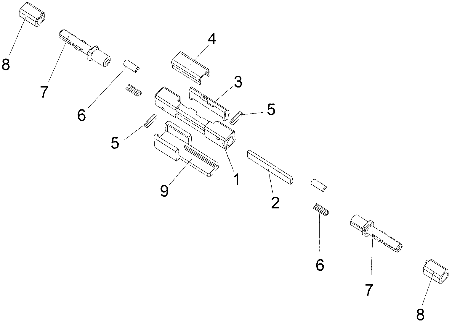 Tympanic-membrane type repeatedly openable optical fiber cold connector