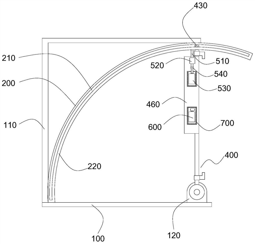 Photovoltaic panel bracket capable of conveniently adjusting inclination angle