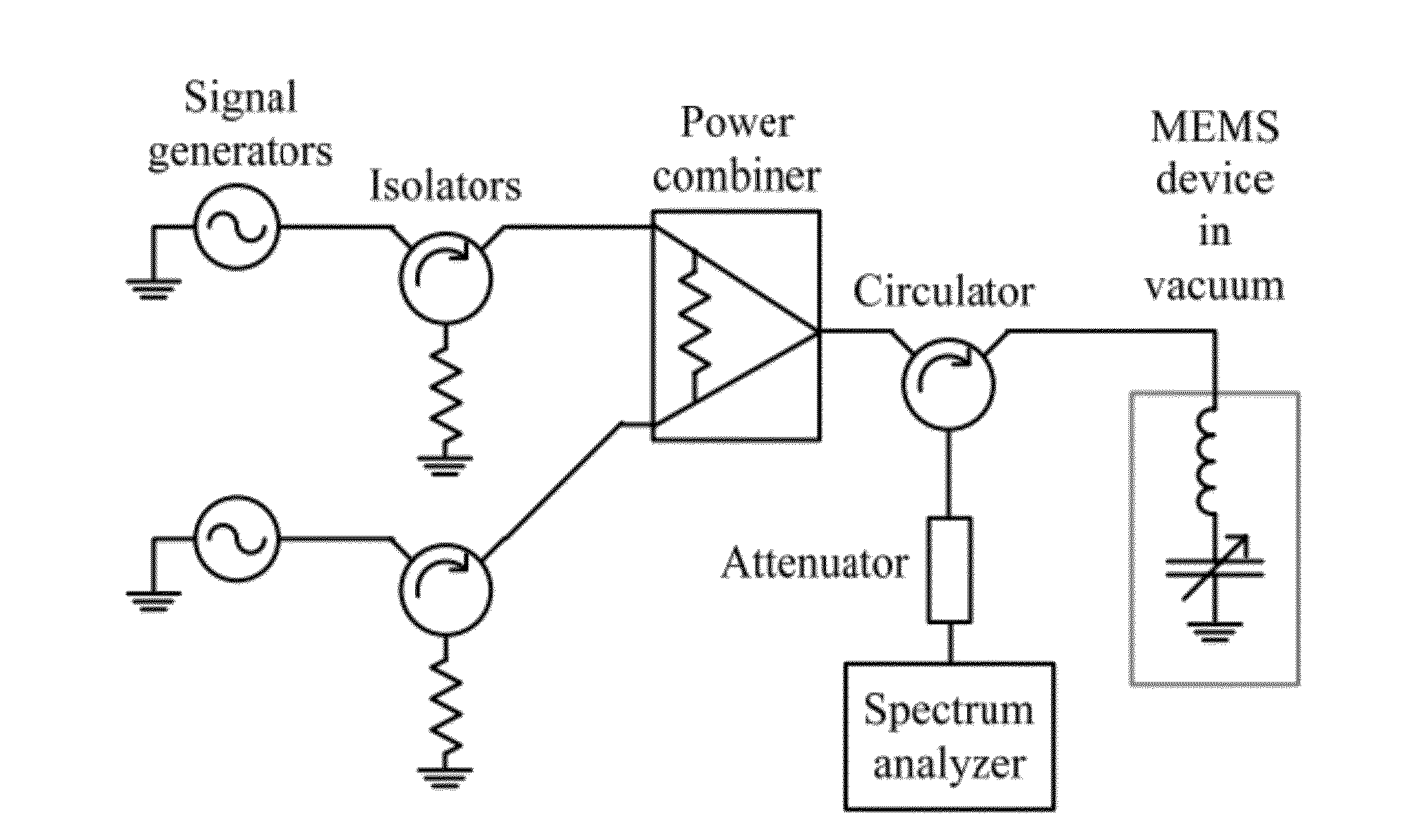 Wireless MEMS sensor and method of reading the same