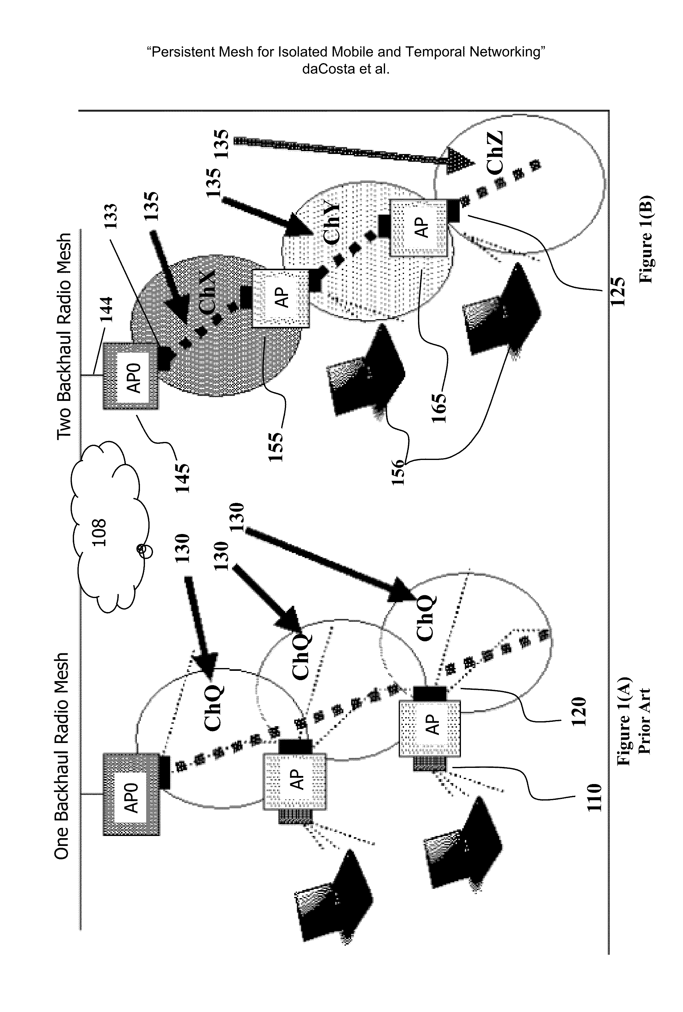 Persistent mesh for isolated mobile and temporal networking