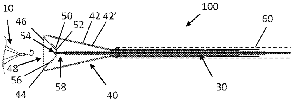 ivc filter recycling system with releasable capture feature