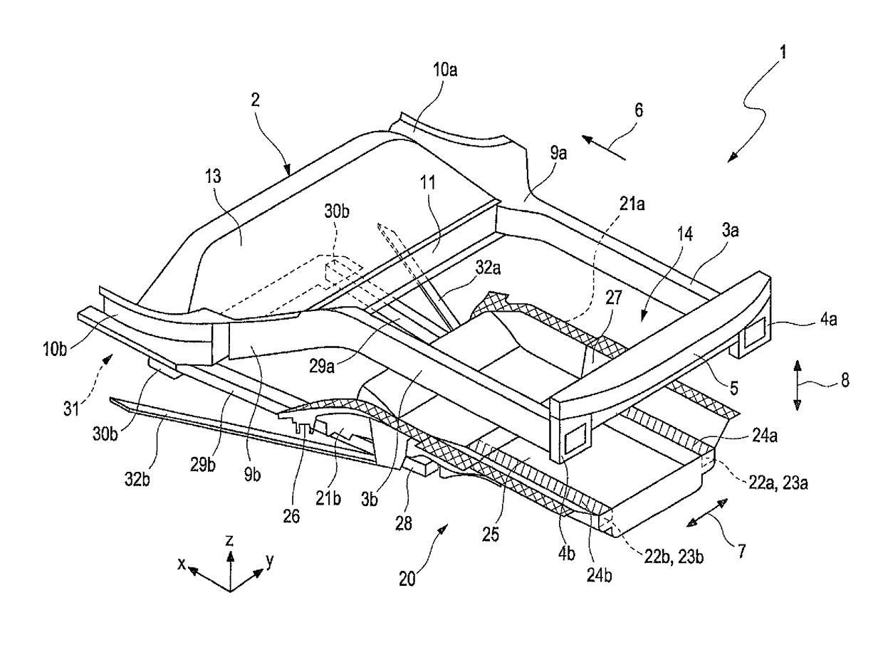 Motor vehicle and rear-end module therefor