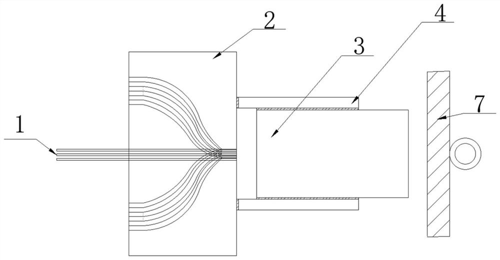 Optical switch structure