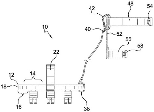 Leg-attached medical cart system