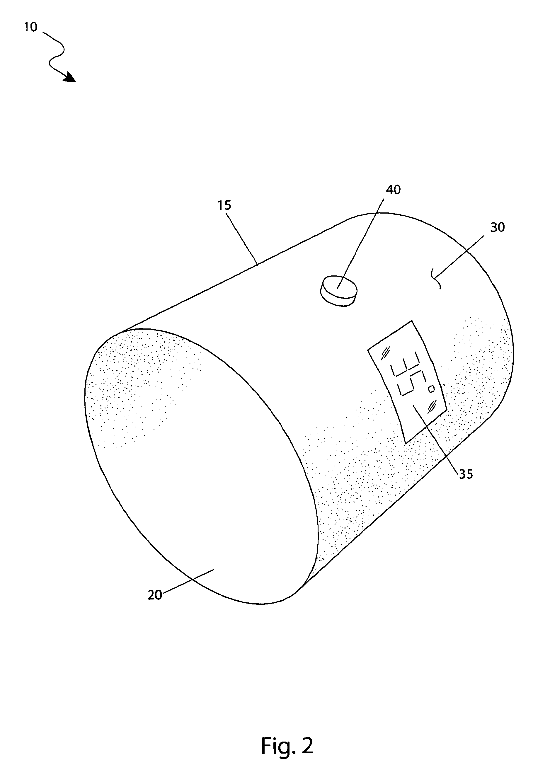 Beverage sleeve with temperature gauge