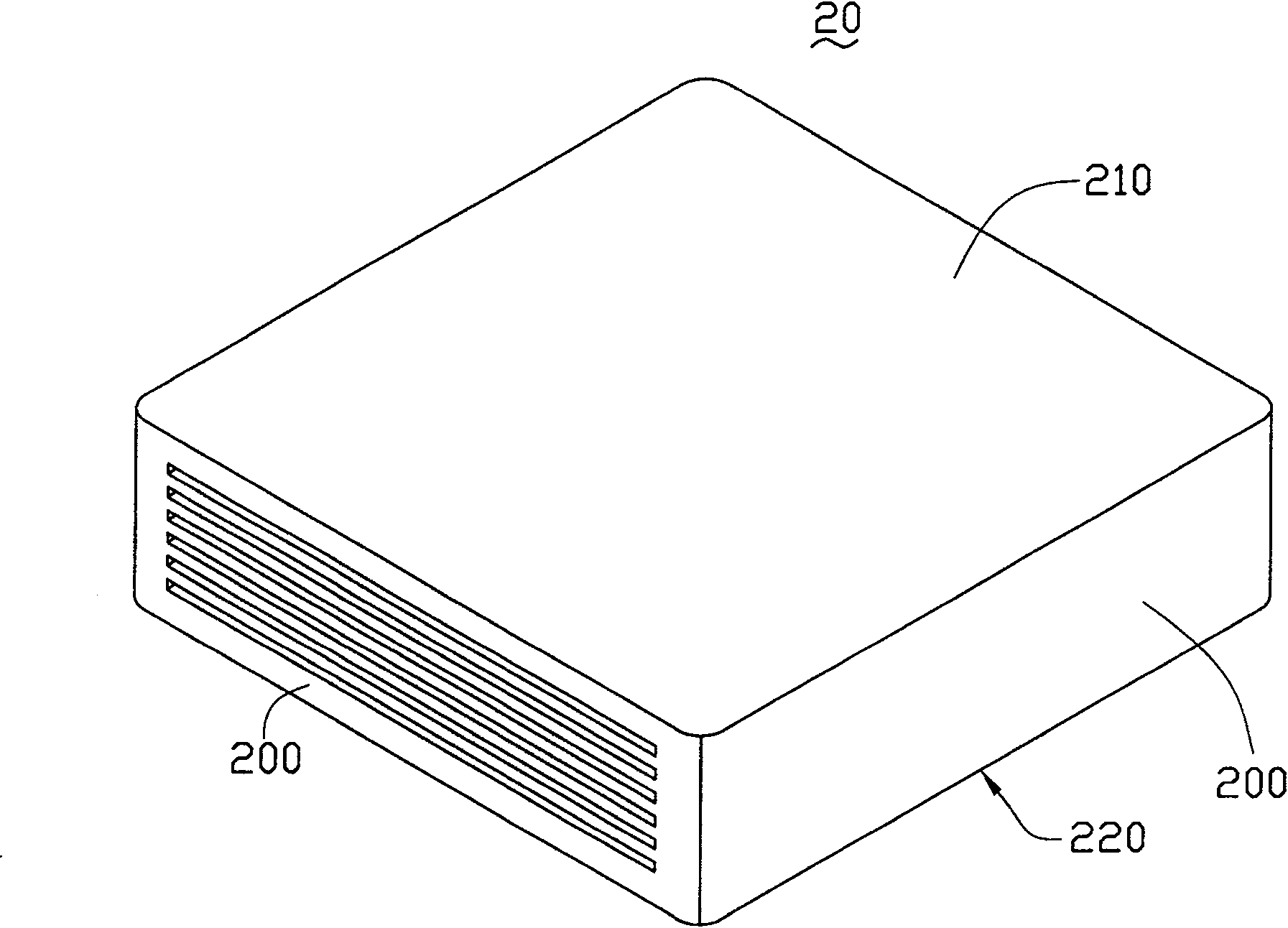 Dustproof ventilator and electronic apparatus therewith