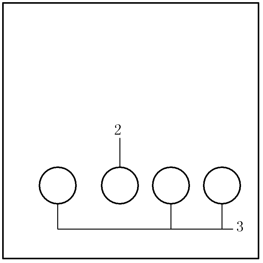 Device and method for testing influence of tunnel excavation on existing close-distance parallel tunnels