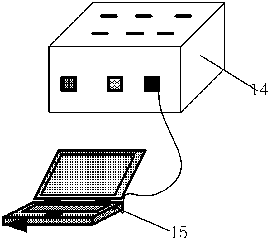 Device and method for testing influence of tunnel excavation on existing close-distance parallel tunnels