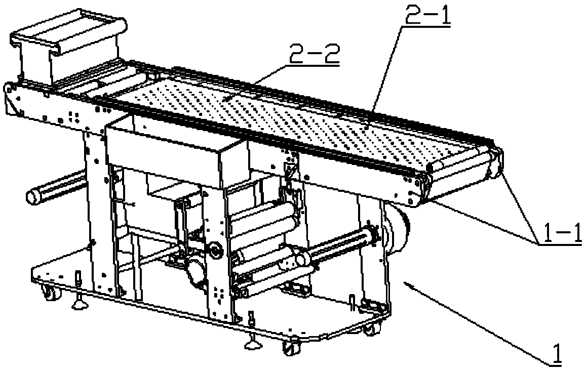 A paper tape conveying device