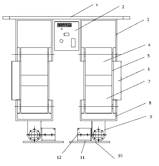 Six-DOF narrow-footprint biped heel-and-toe robot