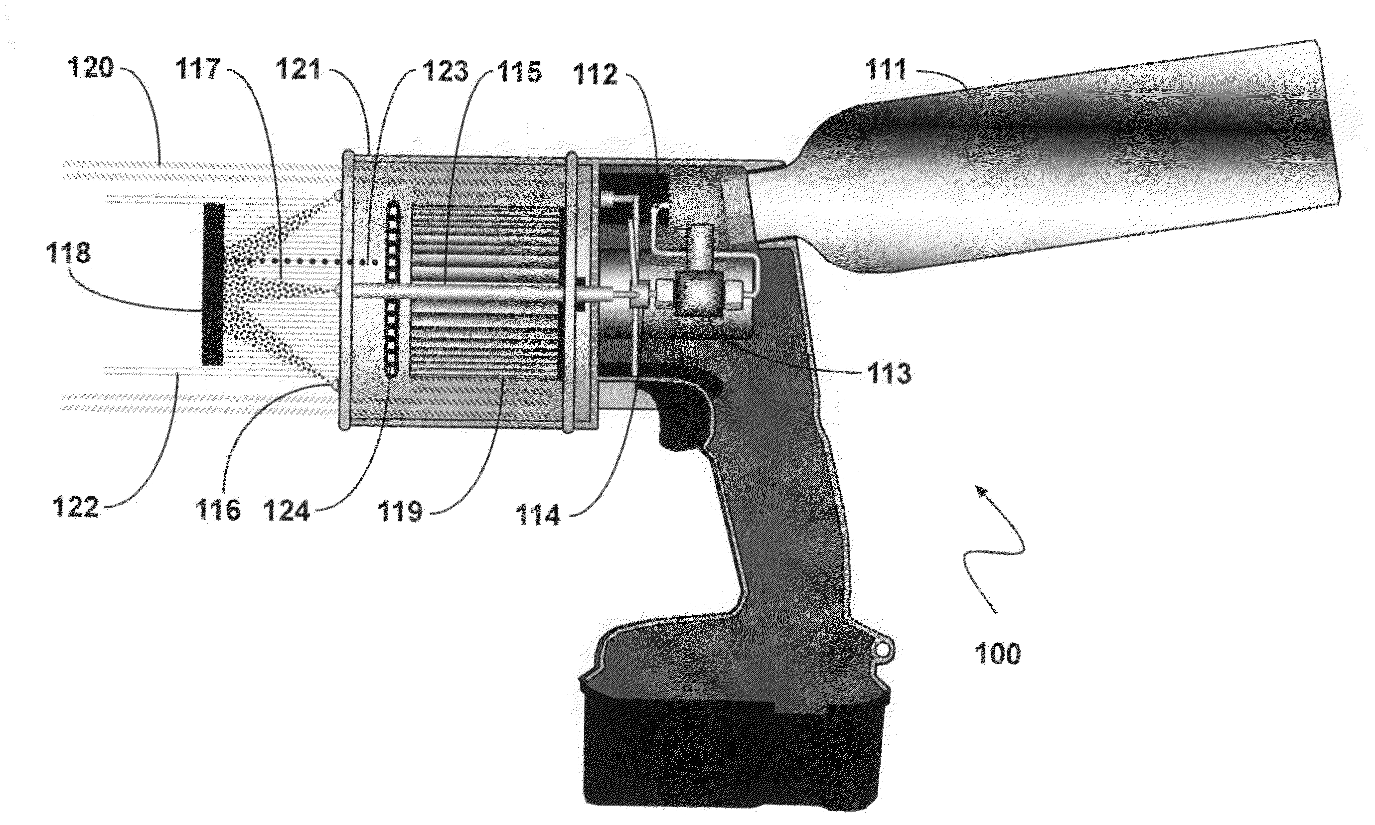 Trace particle collection system