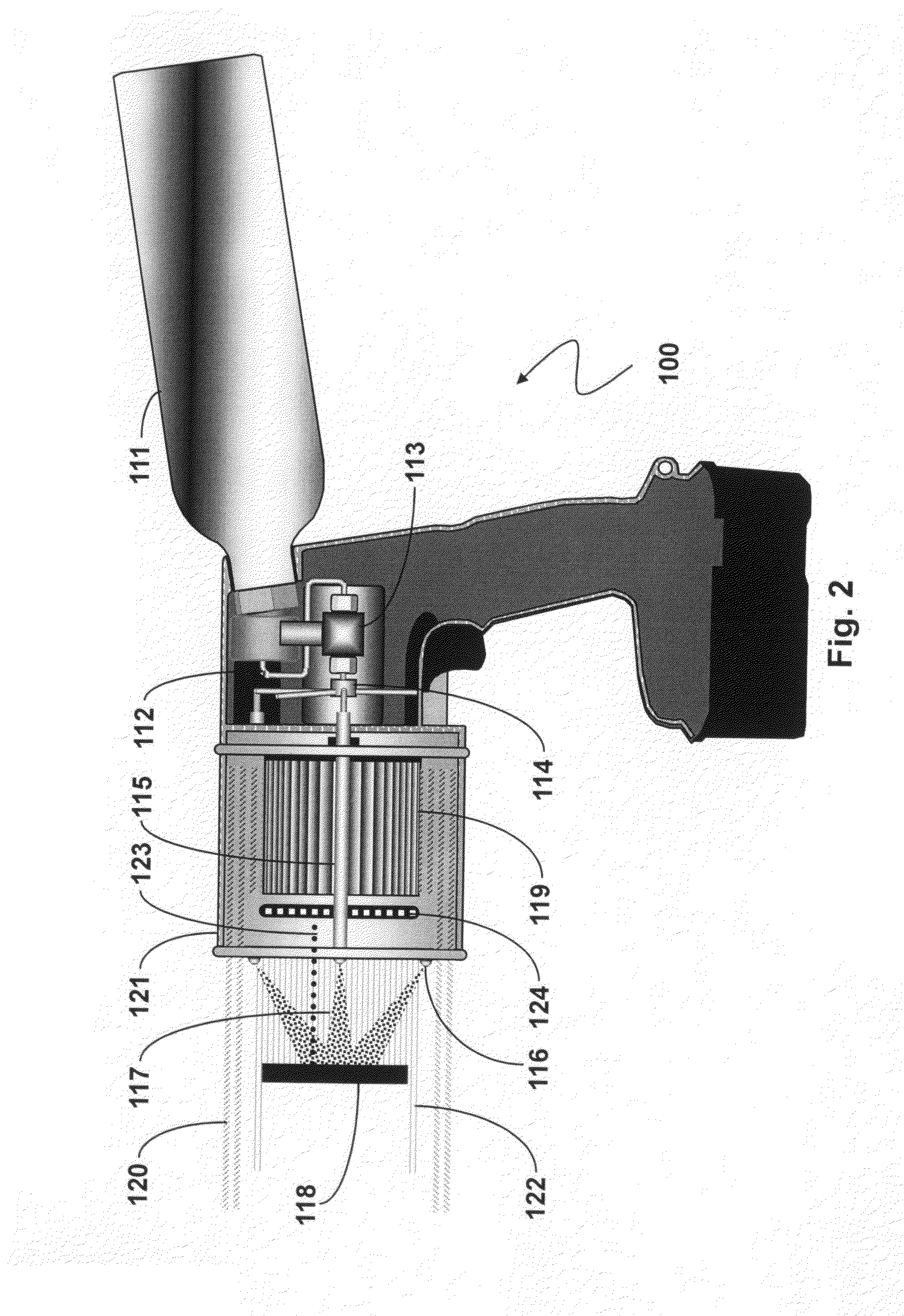 Trace particle collection system