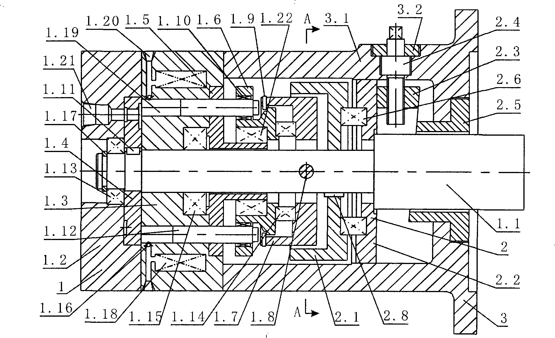 Adjustable pressure-proof multihead pump