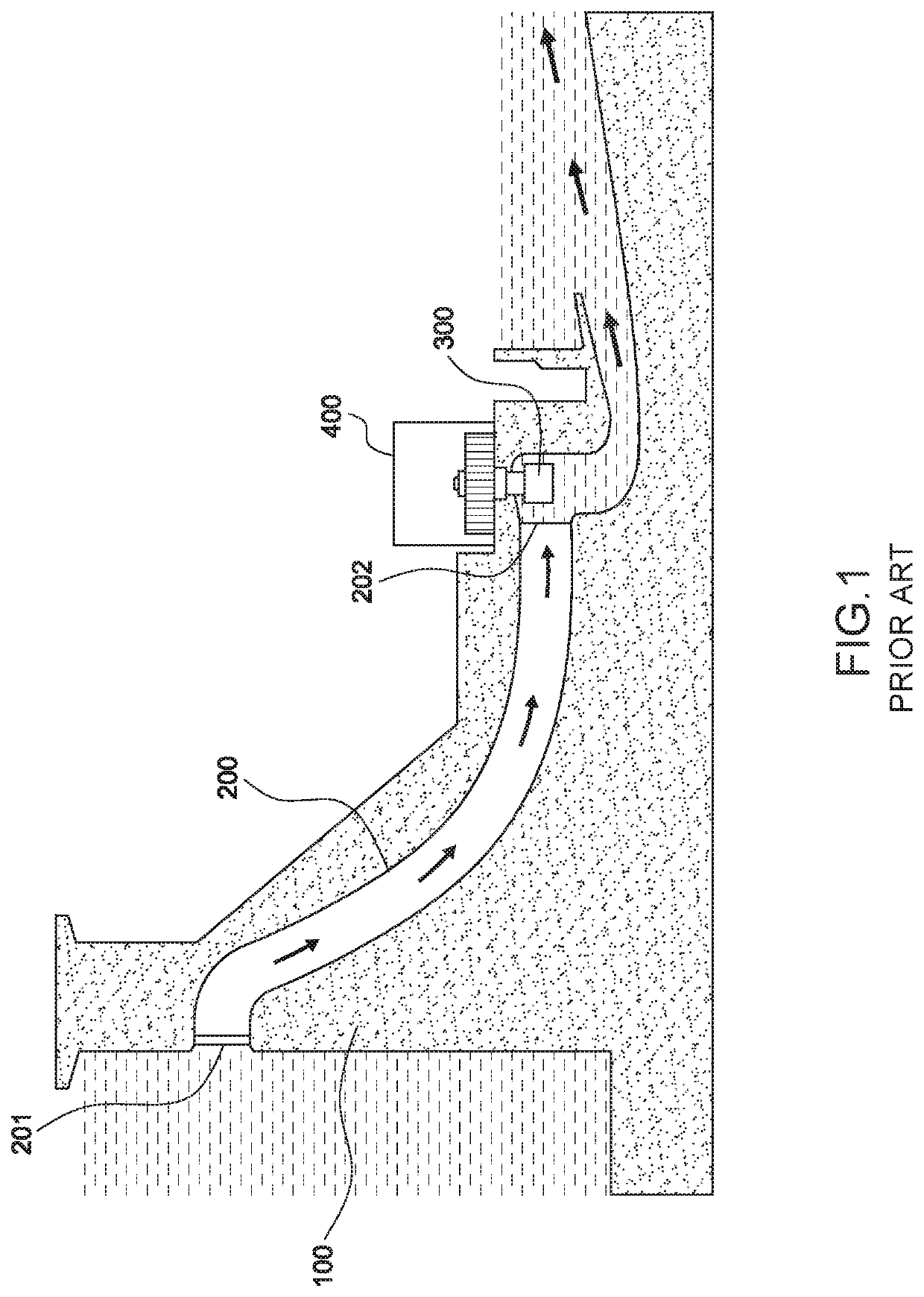 Method to enhance operation efficiency of water turbines and to reduce cavitation of components thereof