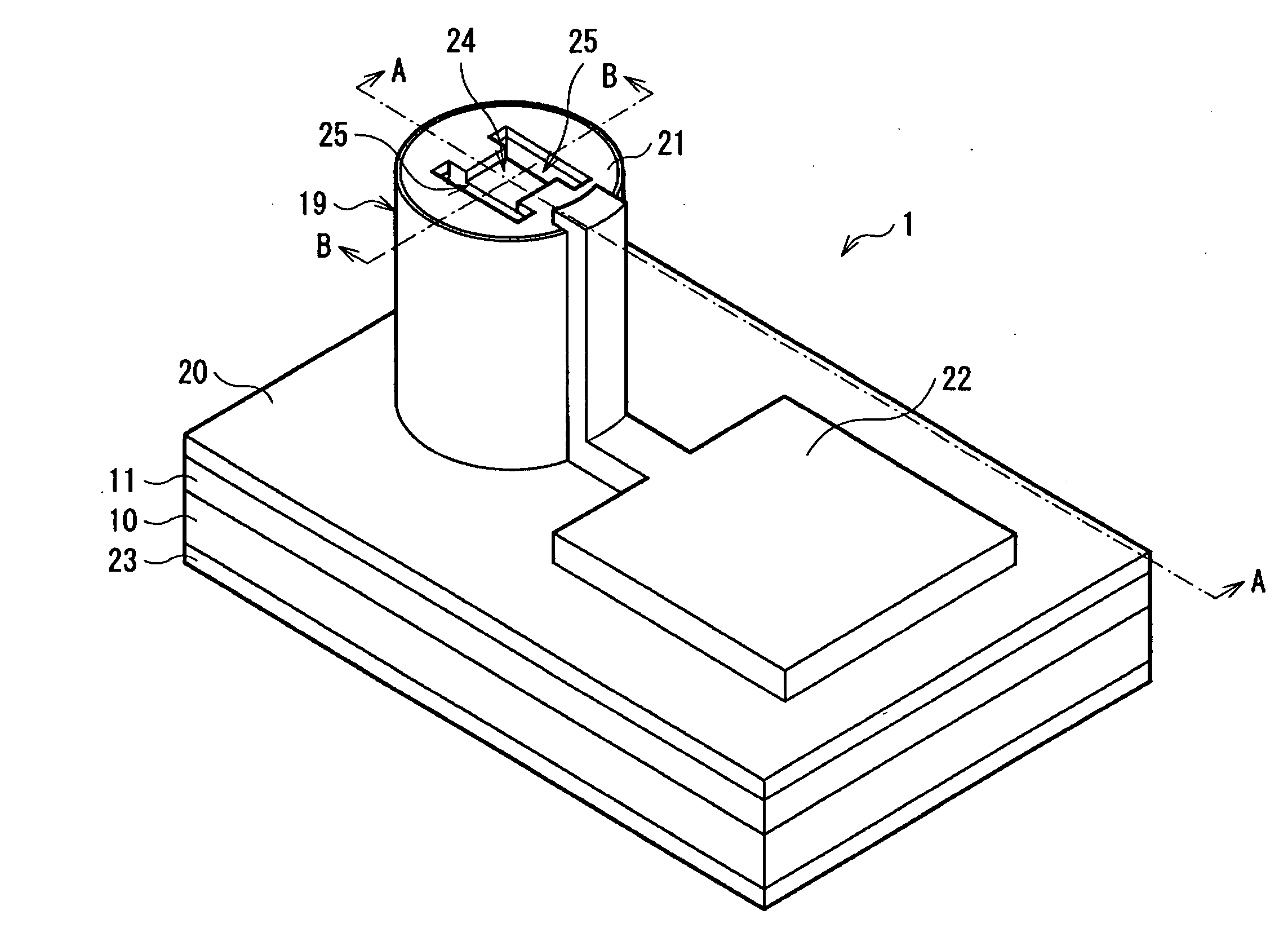 Vertical cavity surface emitting laser and method of manufacturing it