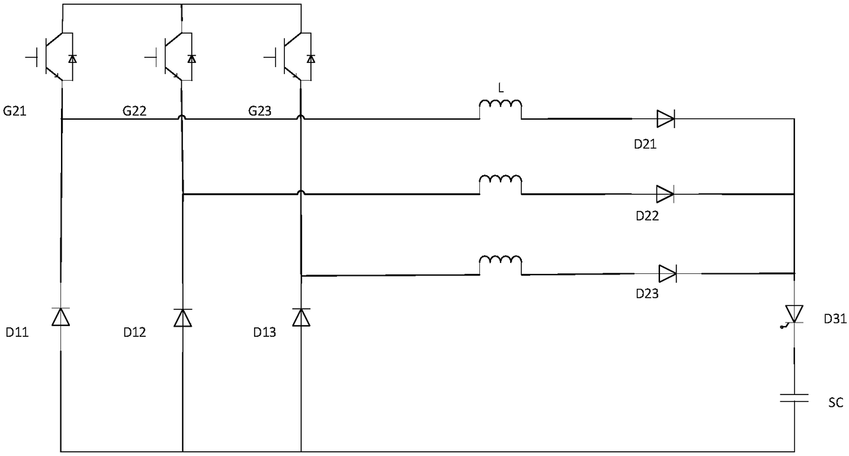 A grid-friendly new energy vehicle fast charging system and charging method