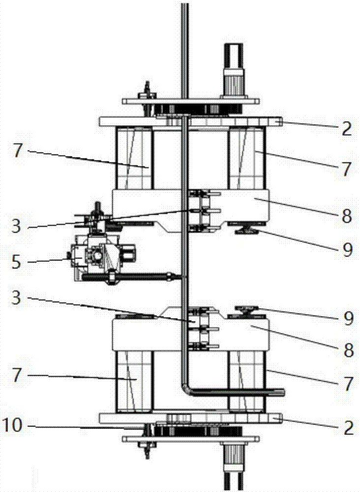 Welding device, welding system and welding method for pipes