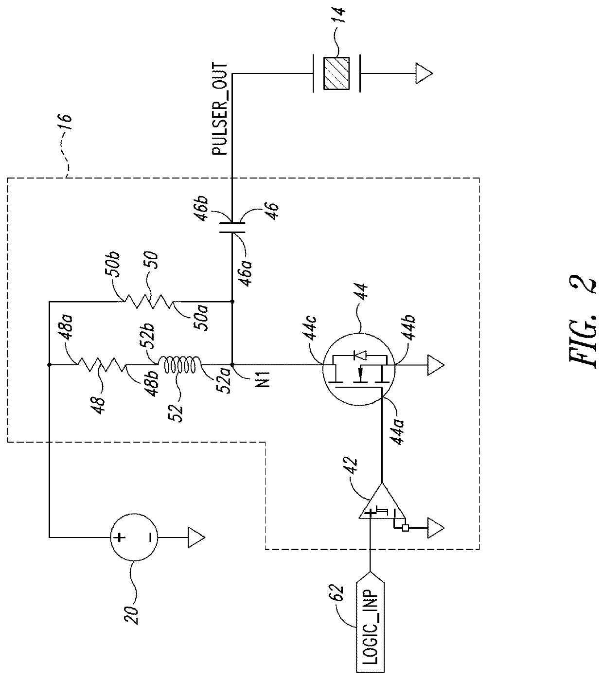 Systems and methods for ultrasound pulse generation using gallium nitride field effect transistors