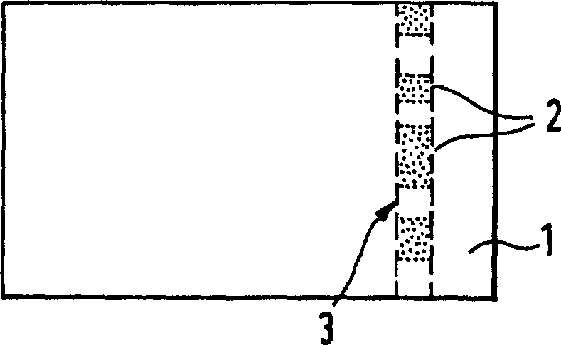 Valuable document and security mark using a marking substance