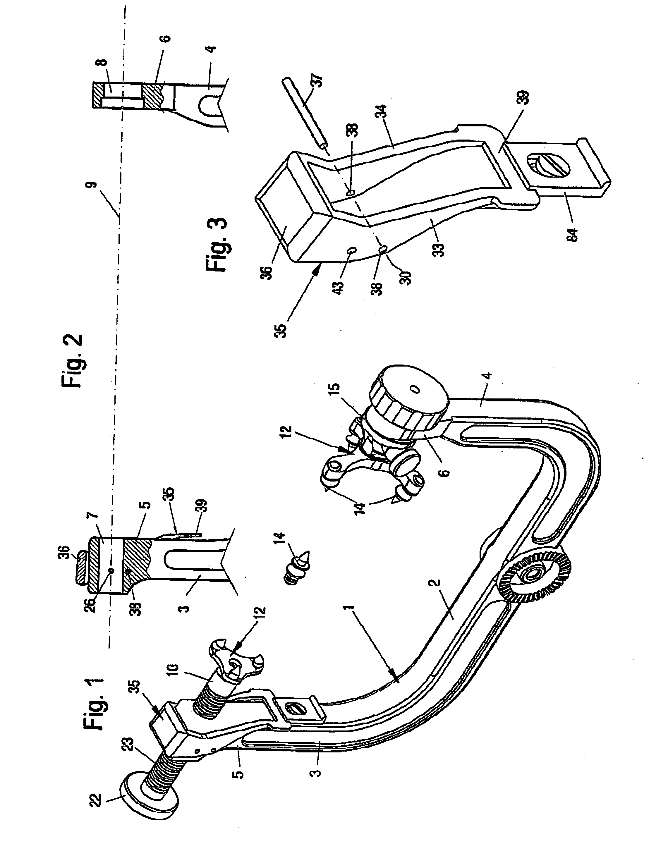 Surgical head clamp