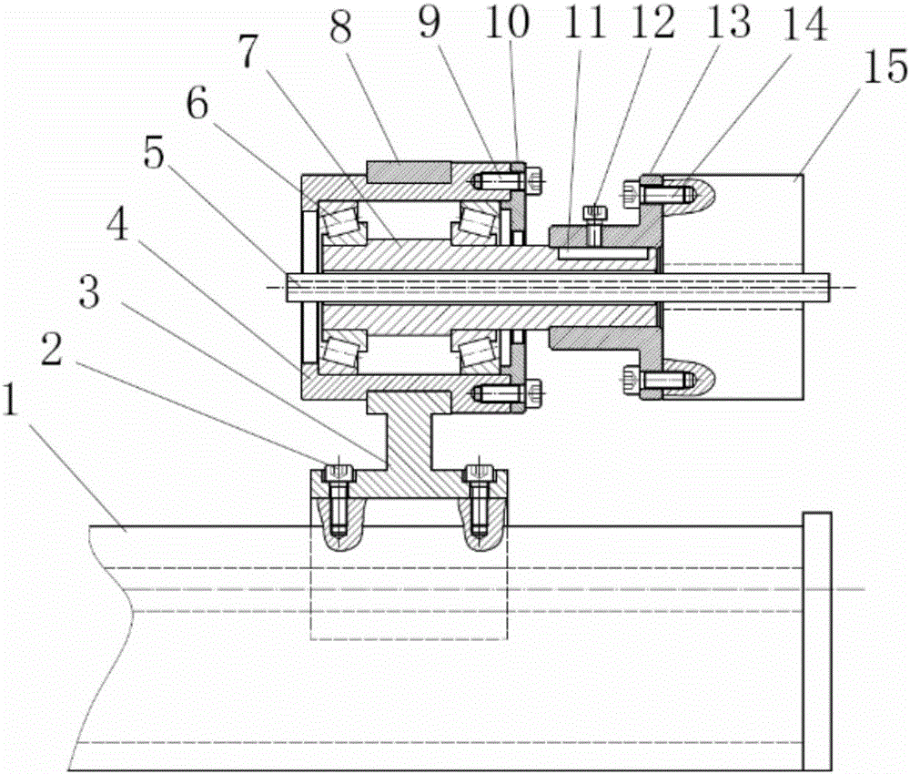 Feeding mechanism used for space pipe fitting crankling forming device