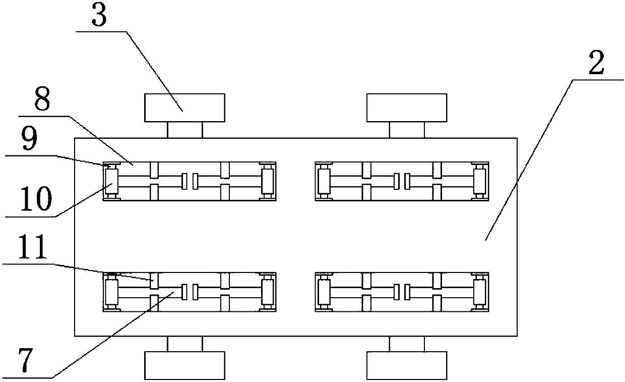 Mobile sewage treatment equipment