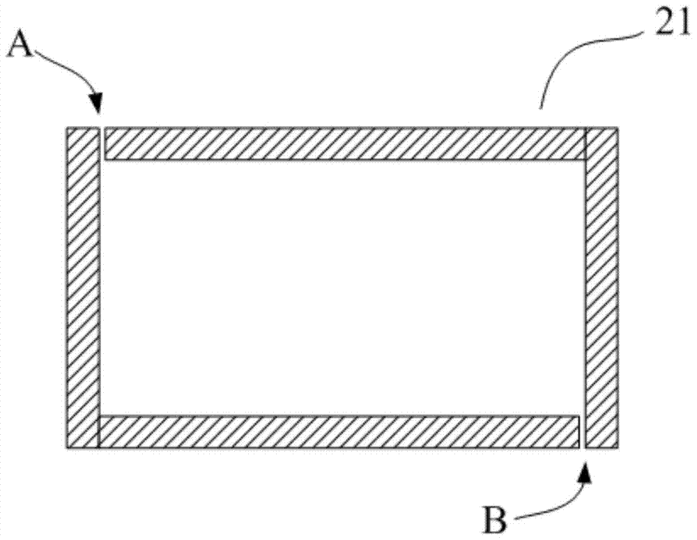 Non-fully laminated screen with waterproof fog function and manufacturing method thereof