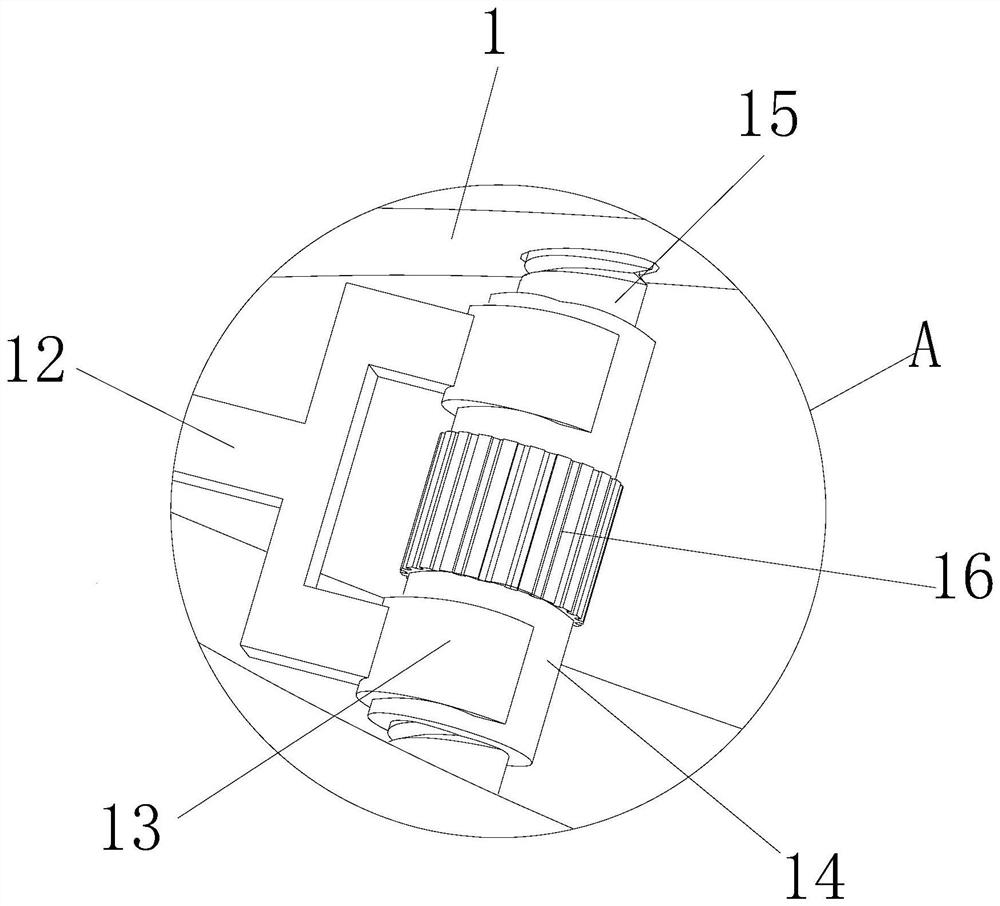 Upper and lower end fixed trachea cannula fixing device