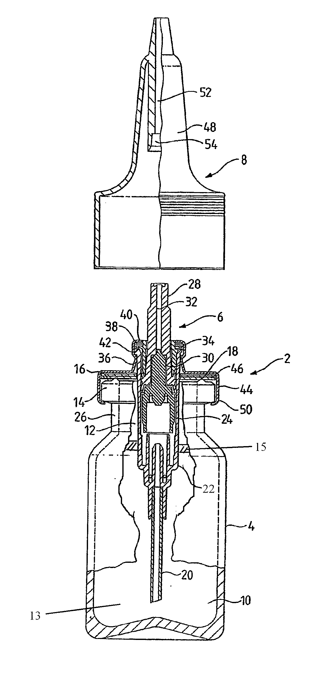 Nasal spray apparatus