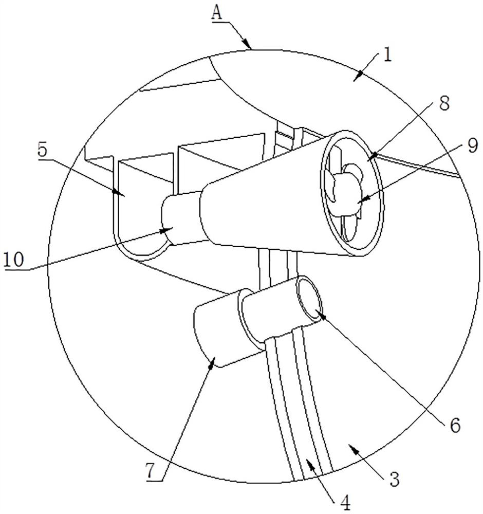 Unmanned aerial vehicle camera with flame-retardant and moisture-proof performance