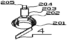 Coconut cutting machine