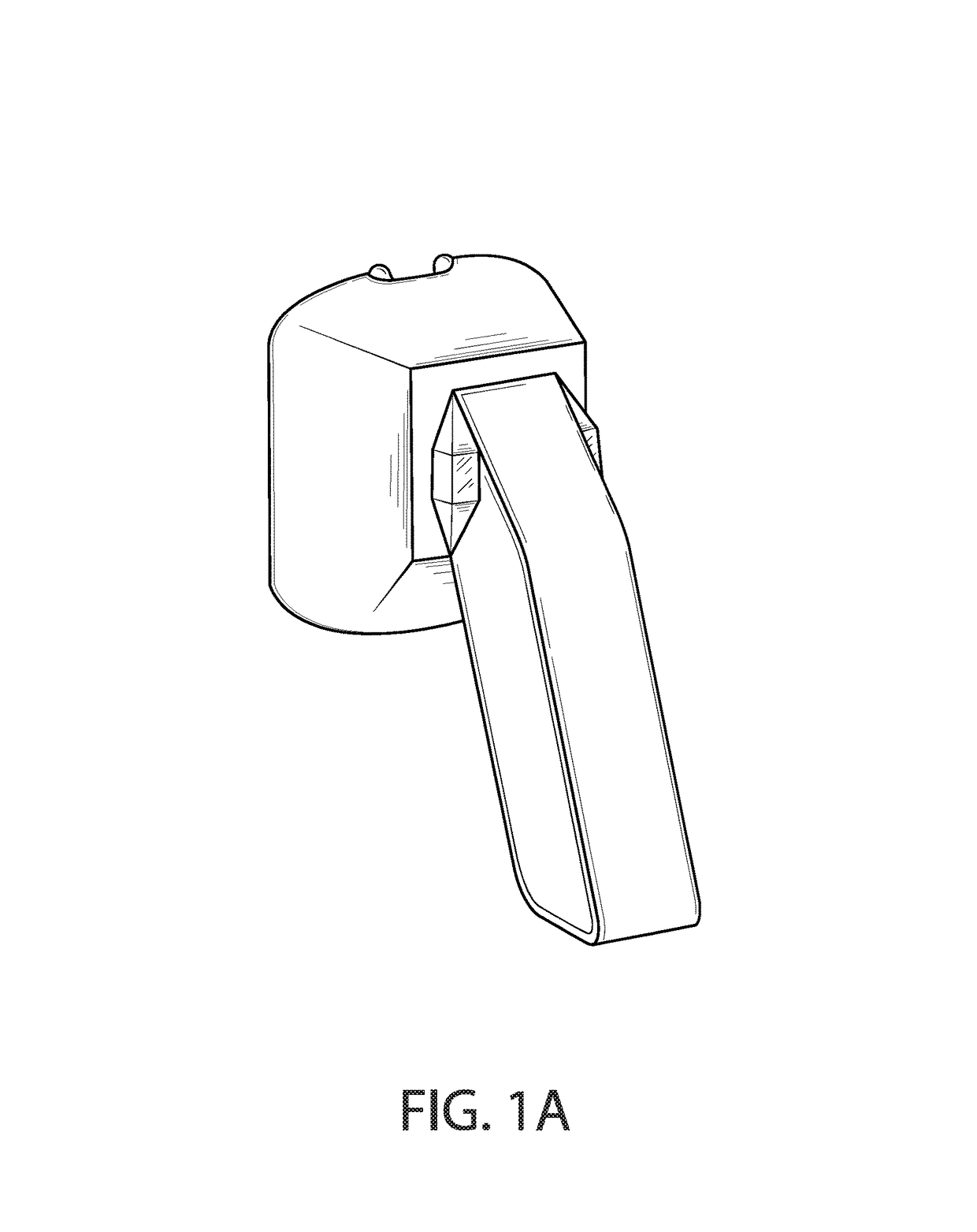 Facial hair shaver with built-in facial hair pattern guides