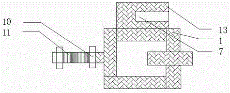 Petroleum exploration amount measuring device