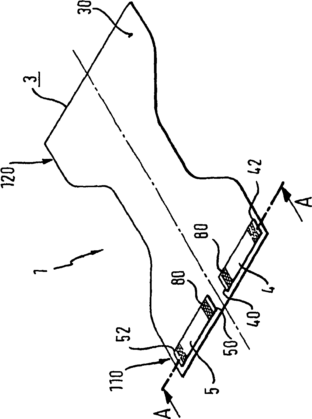 Absorbability article, belt structure, method for manufacturing belt structure and absorbability article