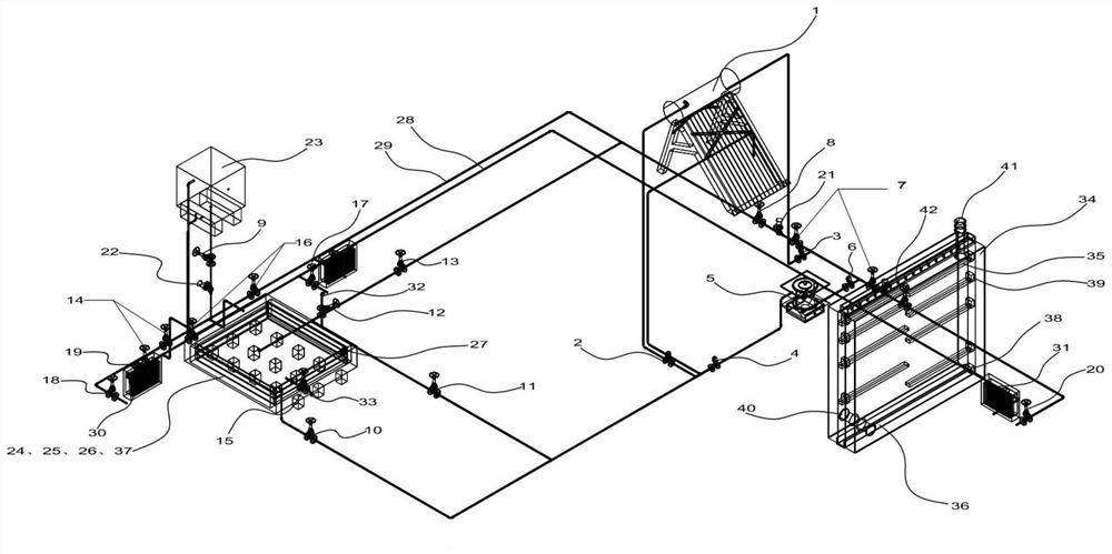 A biomass fuel boiler assisted solar hot water heating system and control method