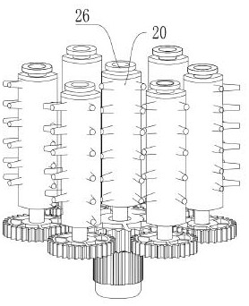 Thermal expansion cooling fission type mining machinery crushing device