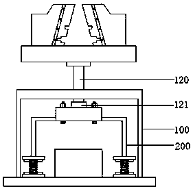 Synthetical stiffness testing device for servo valve armature assembly